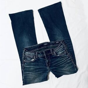 Silver Jeans suki fluid denim dark wash size 28